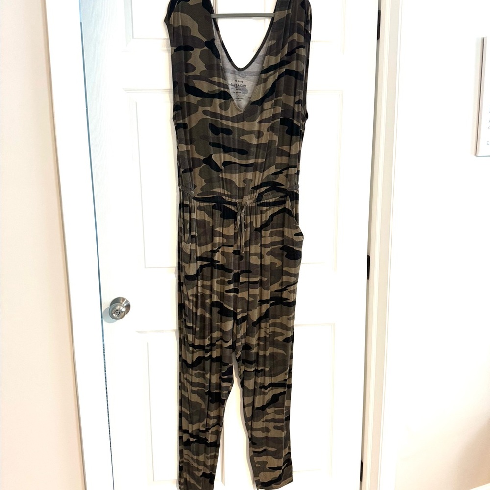 Torrid Camo Jumpsuit